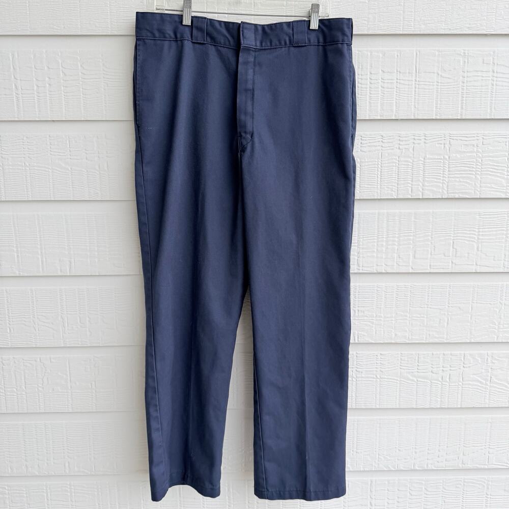 Dickies 874 Original Fit Navy Work Pants 36x32